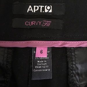 Apt. 9 curvy fit slacks